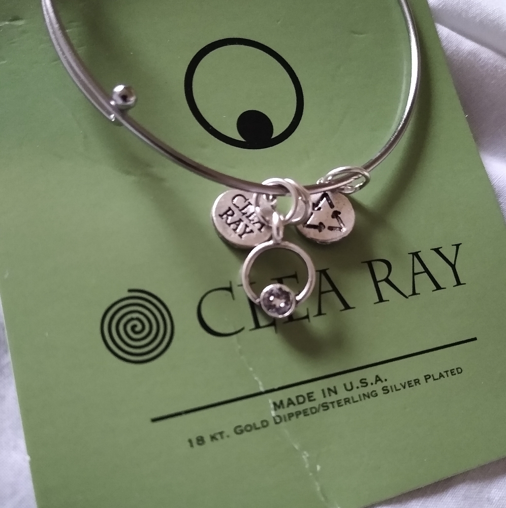 April Clea Ray birthstone bracelet